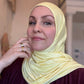 Performance Jersey Hijab: Buttercream
