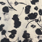 Printed Jersey Hijab: Black Dandelion Puffs