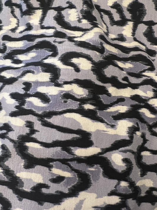 Printed Jersey Hijab: Autumn Leopard