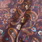 Chiffon Hijab: Deep Plum Paisley