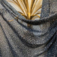 Crinkle Chiffon Hijab: Midnight Funfeti Sprinkles