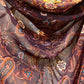 Chiffon Hijab: Deep Plum Paisley