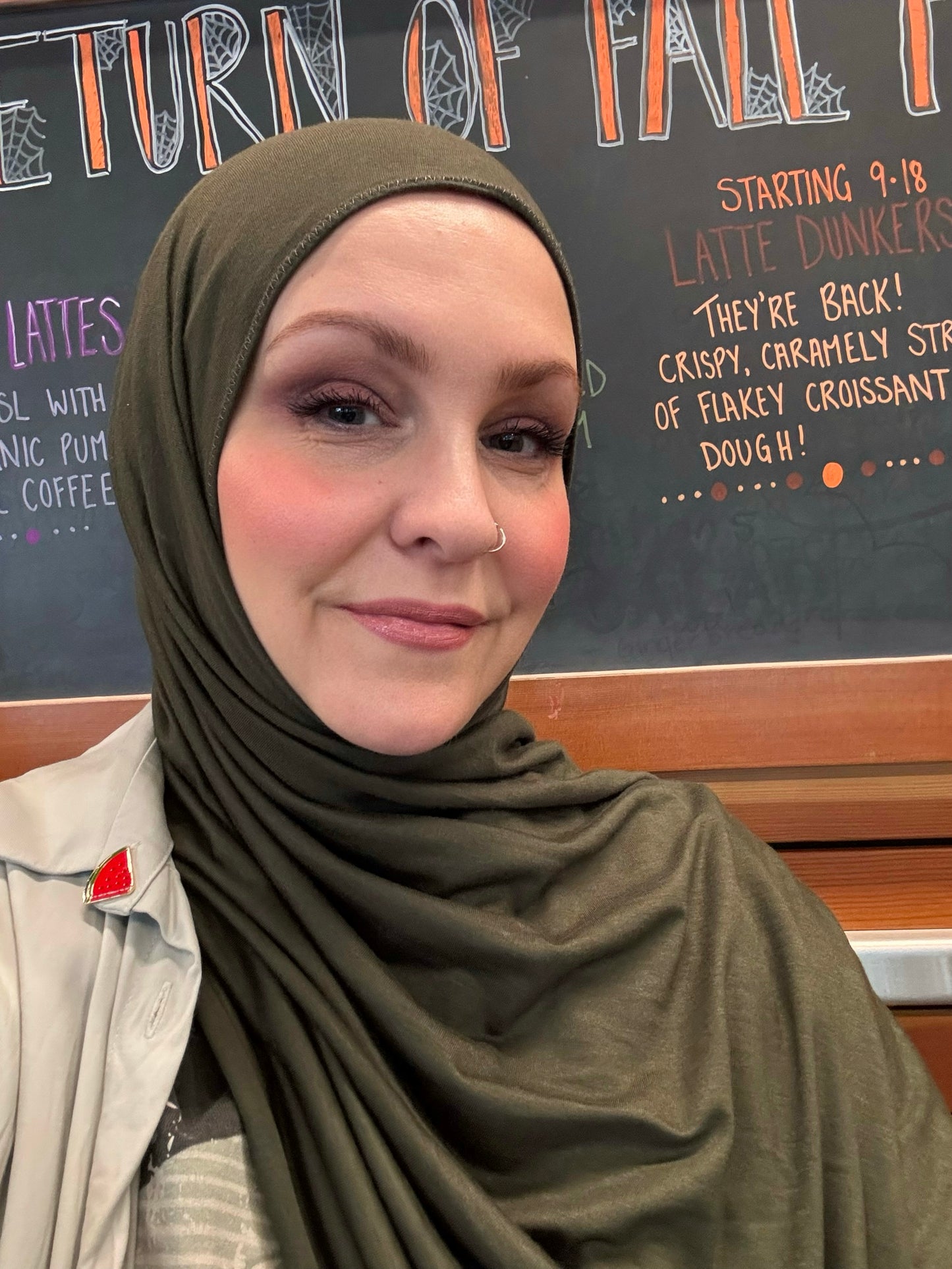 Jersey Hijab: Pine
