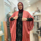 MC Satin Bisht: Deep Rose