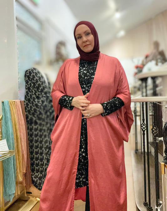 MC Satin Bisht: Deep Rose