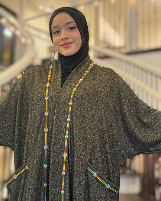 Guadalupe Sweater Knit Abaya – Flechazo