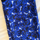 Jacquard Burnout Chiffon Hijab: Rose Imprint - Royal Blue