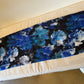 Jacquard Burnout Chiffon Hijab: Cobalt Current