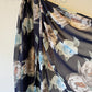 Chiffon Hijab: Navy Antique Floral