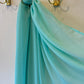 Crinkle Chiffon Hijab: Soft Spearmint