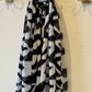 Crinkle Chiffon Hijab:  Shadow Geo Print