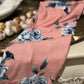 Printed Jersey Hijab: Blue Rose Garden