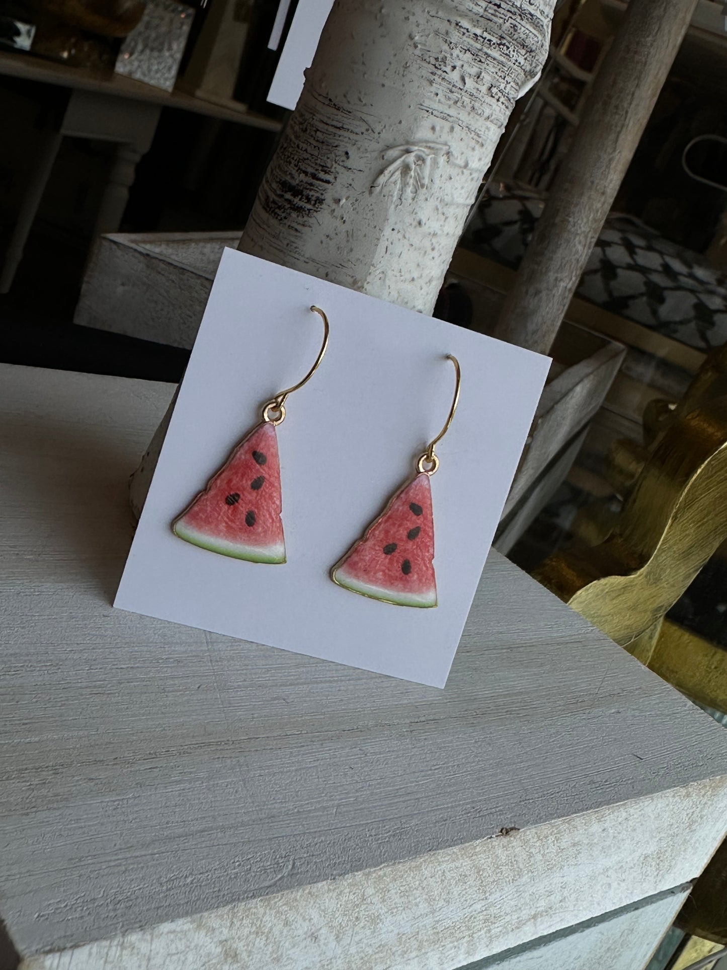 Large Freedom Melon Earrings