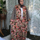 Pocket Anorak Abaya — Terracotta Rose Garden