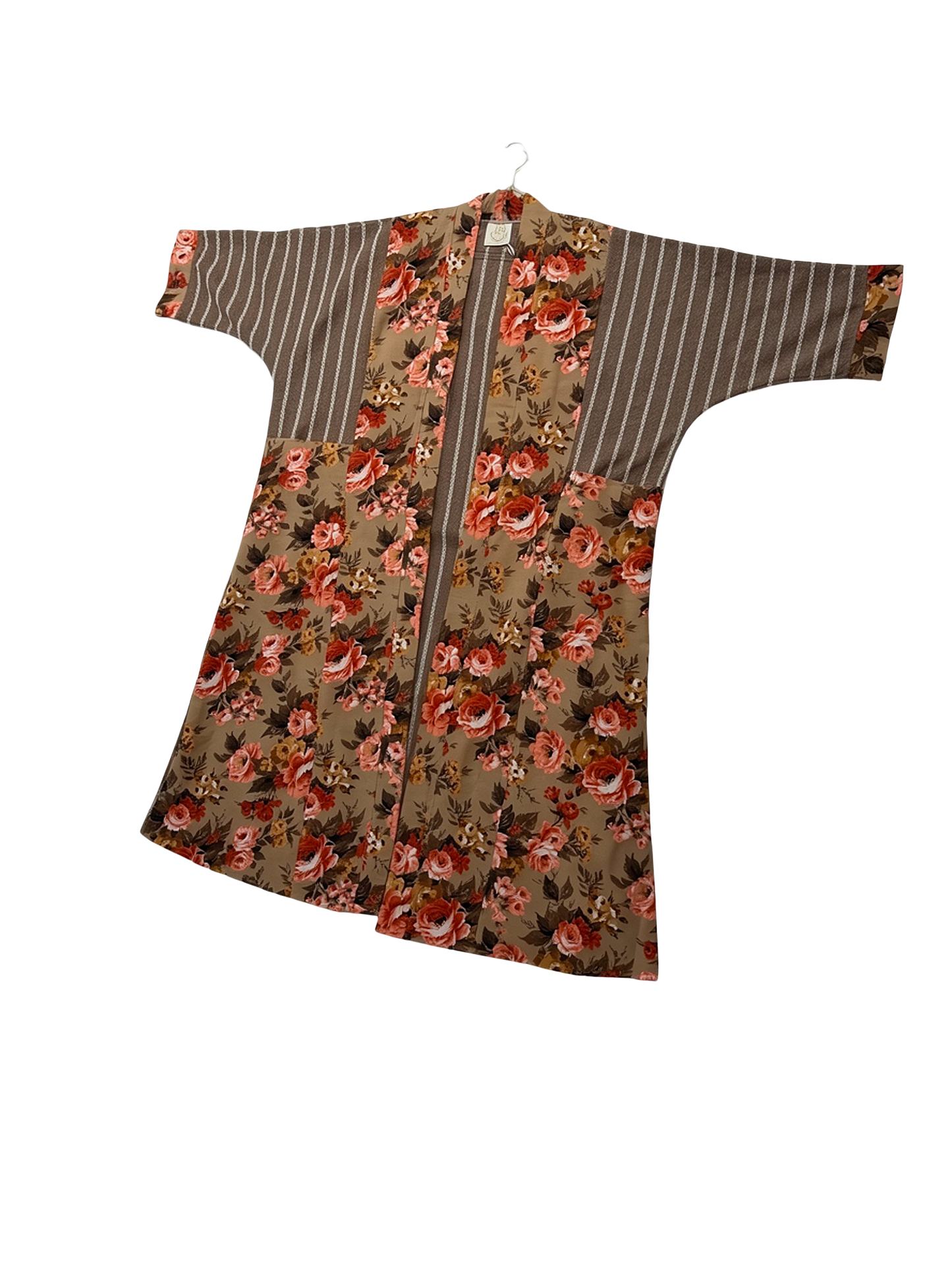 Pocket Anorak Abaya — Terracotta Rose Garden