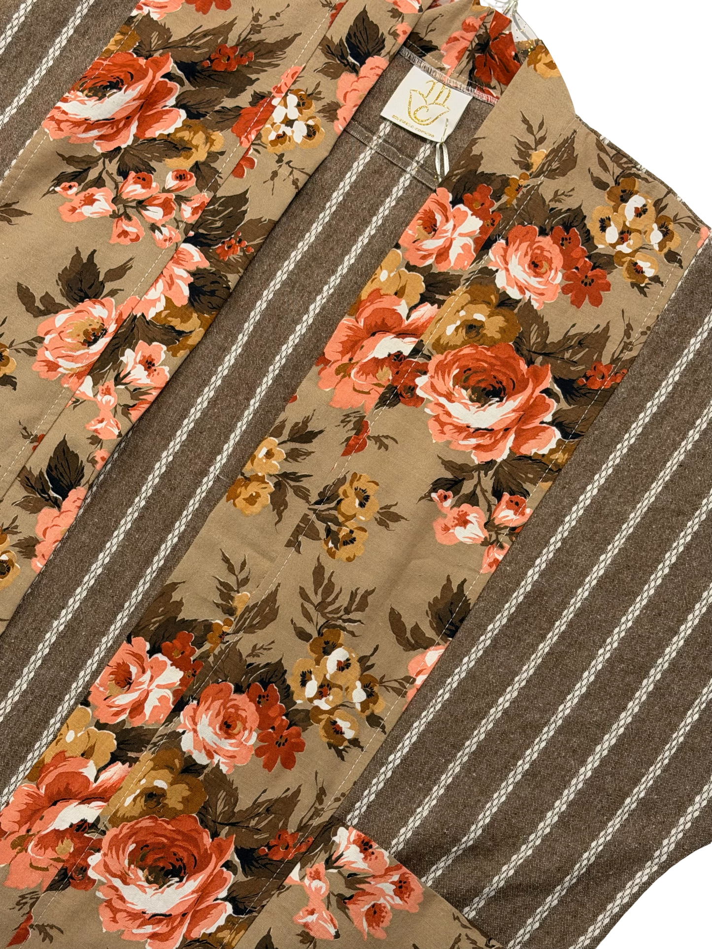 Pocket Anorak Abaya — Terracotta Rose Garden