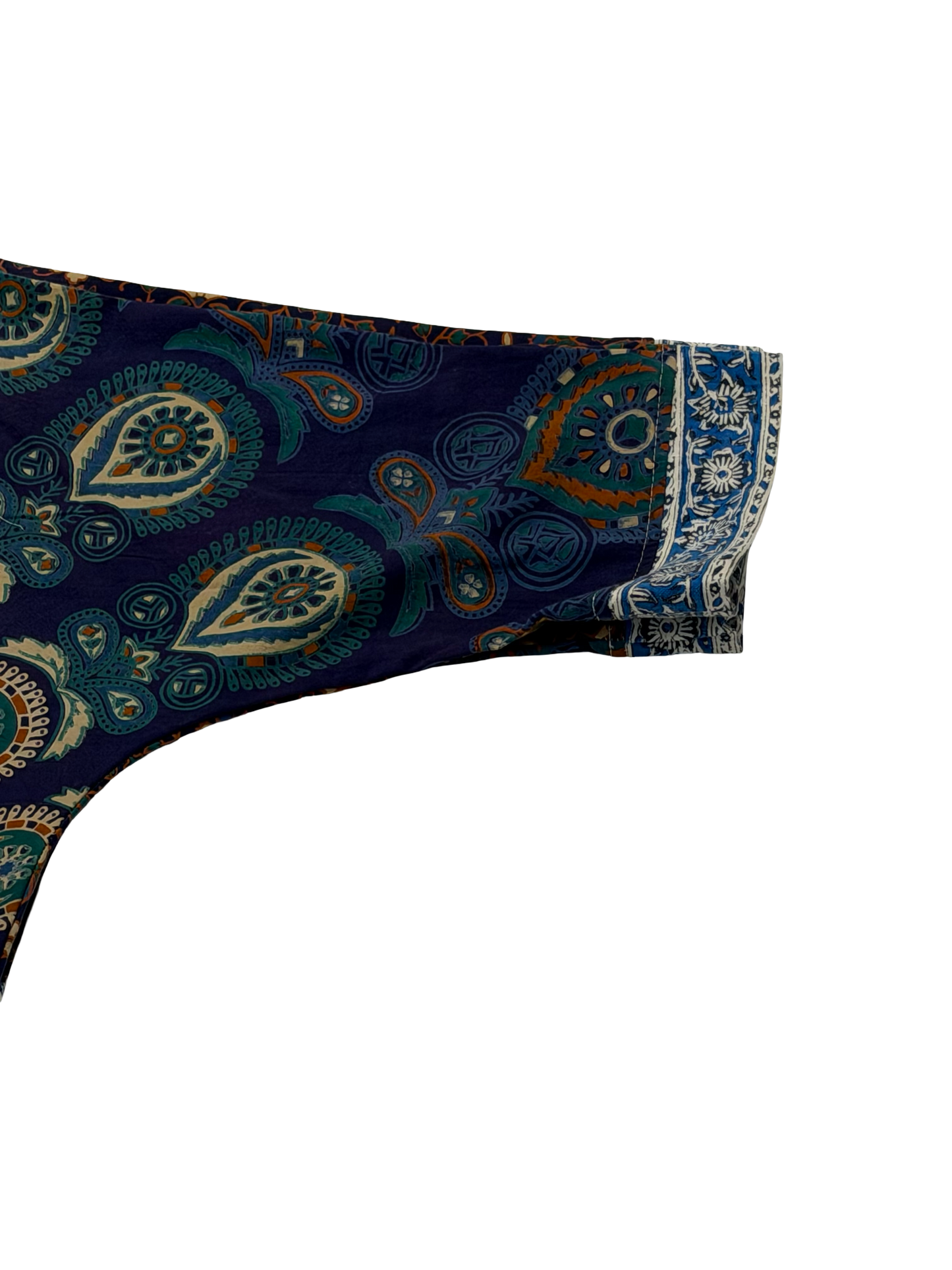 Pocket Anorak Abaya — Midnight Peacock