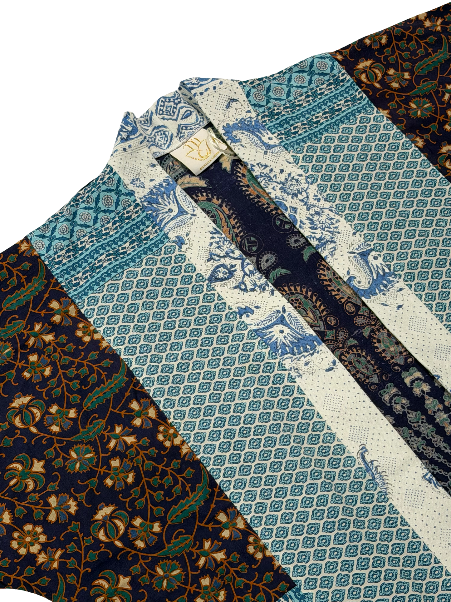 Pocket Anorak Abaya — Midnight Peacock