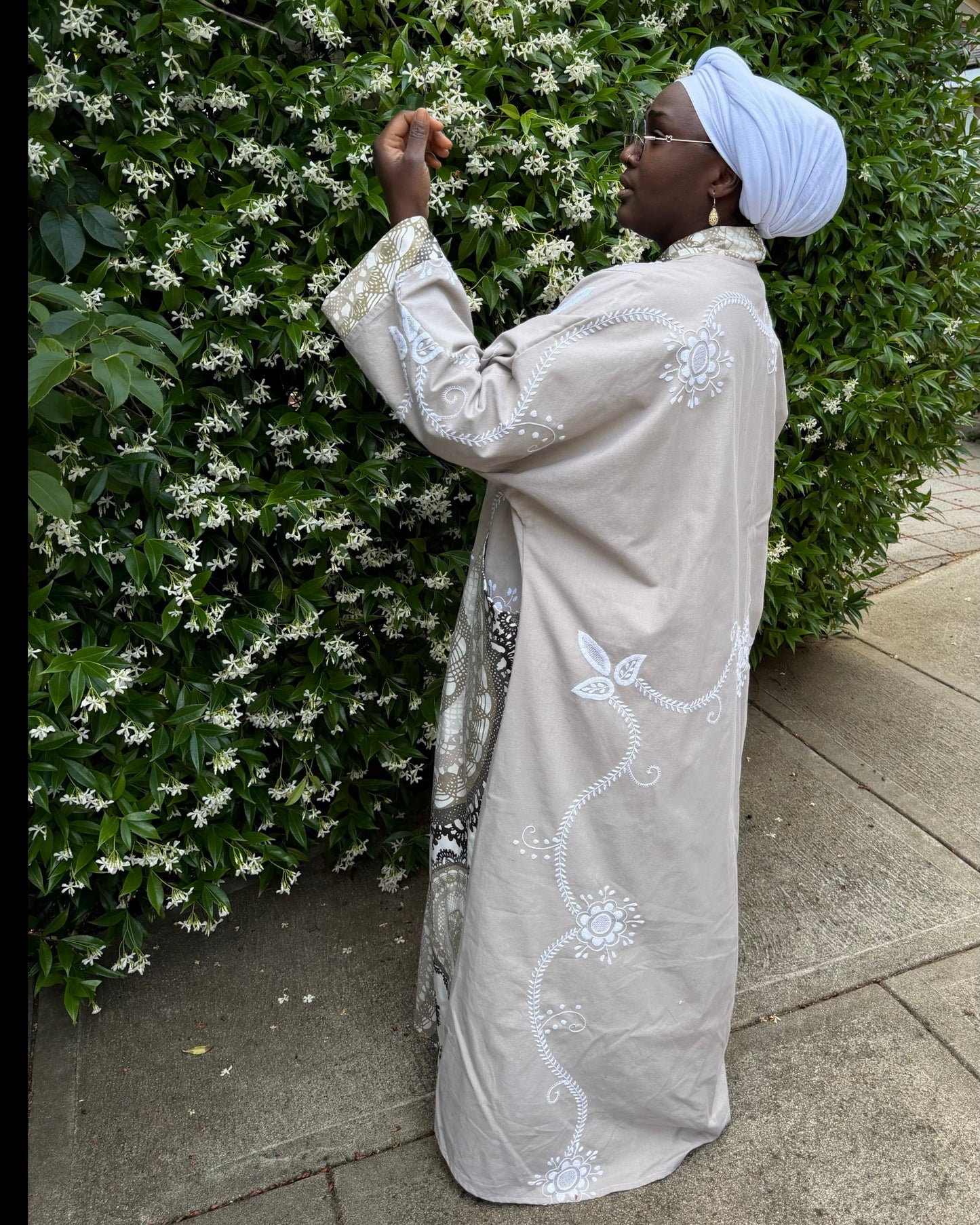 Pocket Anorak Abaya — Stitch & Bloom
