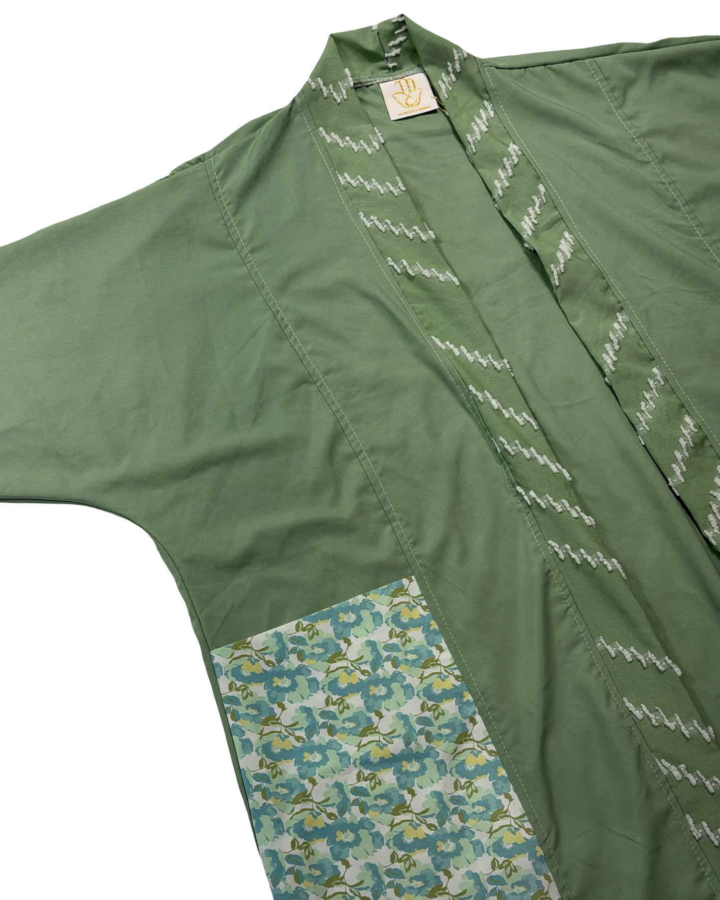 Pocket Anorak Abaya — Meadow Field