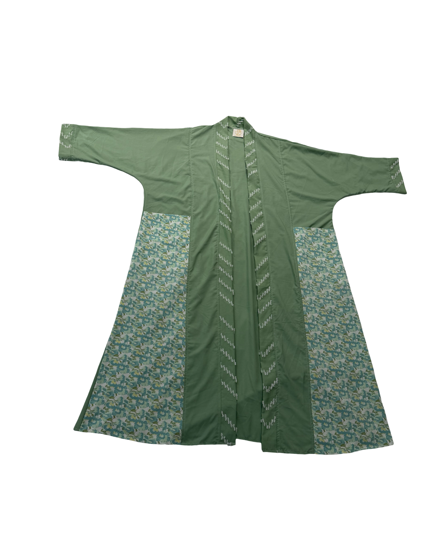 Pocket Anorak Abaya — Meadow Field