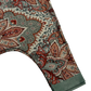 Pocket Anorak Abaya — Eucalyptus & Paisley