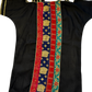Laila Festive Eid Dress - Floral Stripes (Girls Size 6)