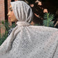 Crepe Chiffon Hijab: Swiss Burnout Dots