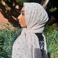Crepe Chiffon Hijab: Swiss Burnout Dots