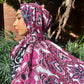 Chiffon Hijab: Hot Pink Mandalas