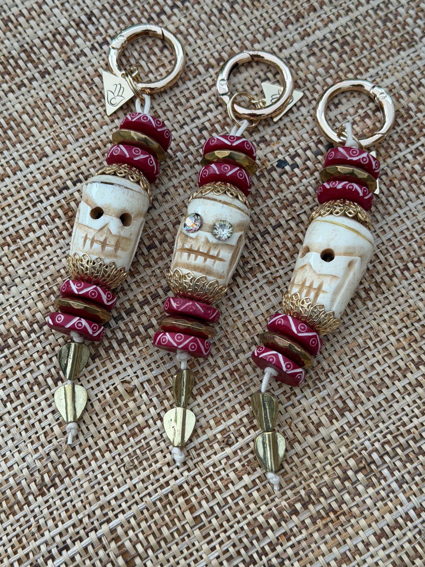The Defiance She Carries — Handmade Bag Jewelry