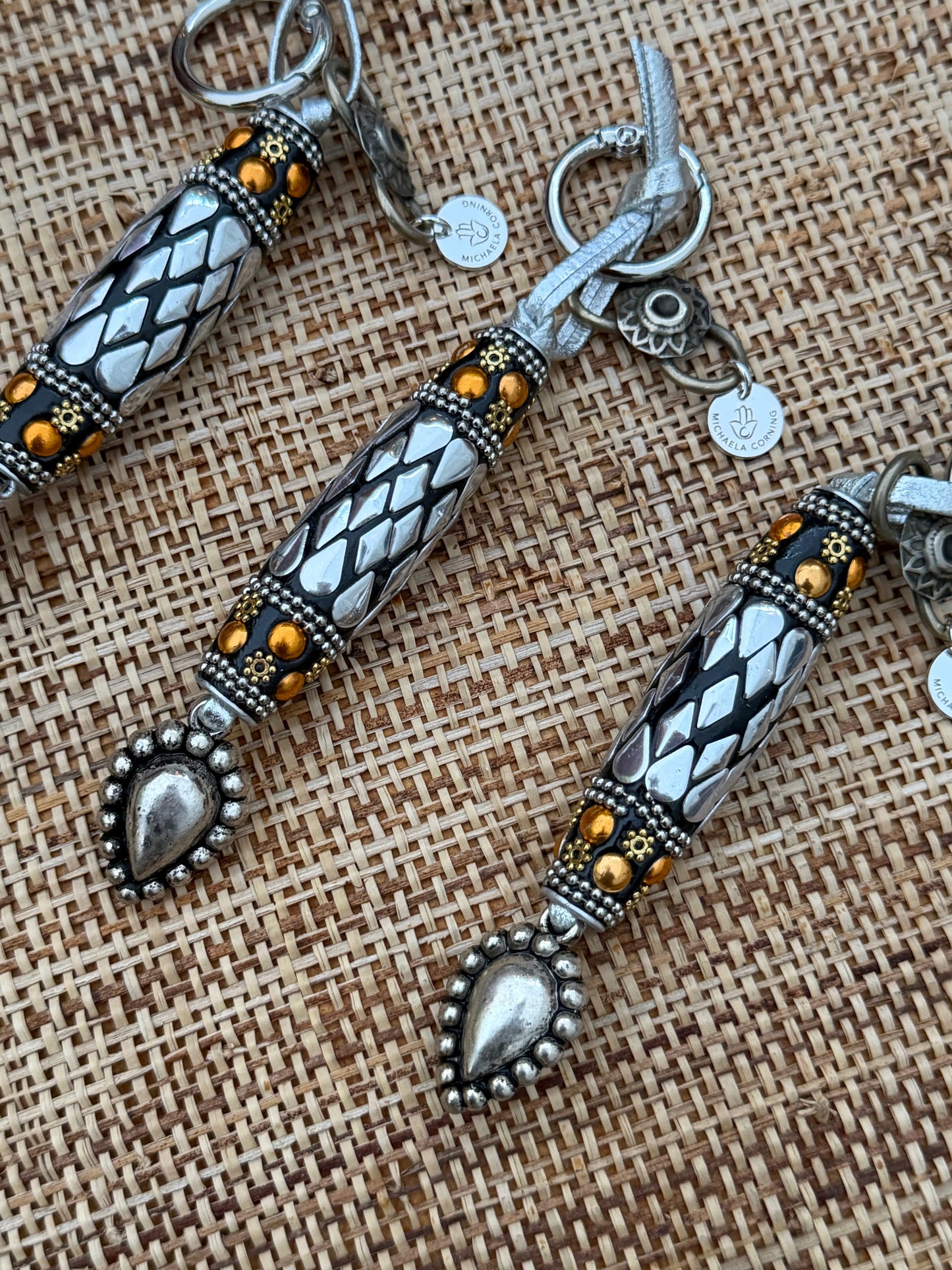 The Radiance She Carries — Handmade Bag Jewelry