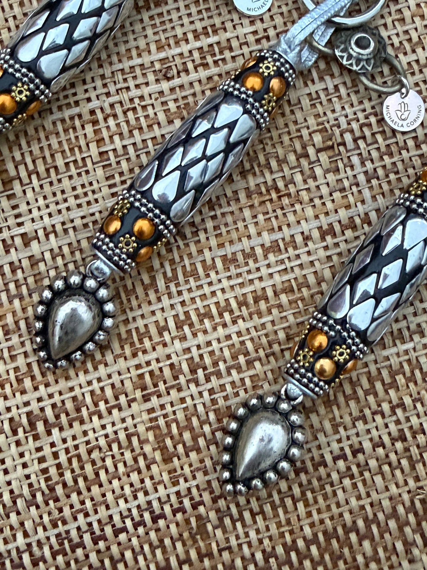 The Radiance She Carries — Handmade Bag Jewelry