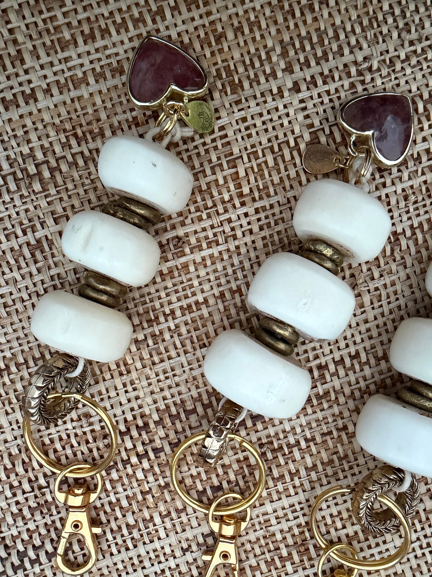 The Tenderness She Carries — Handmade Bag Jewelry