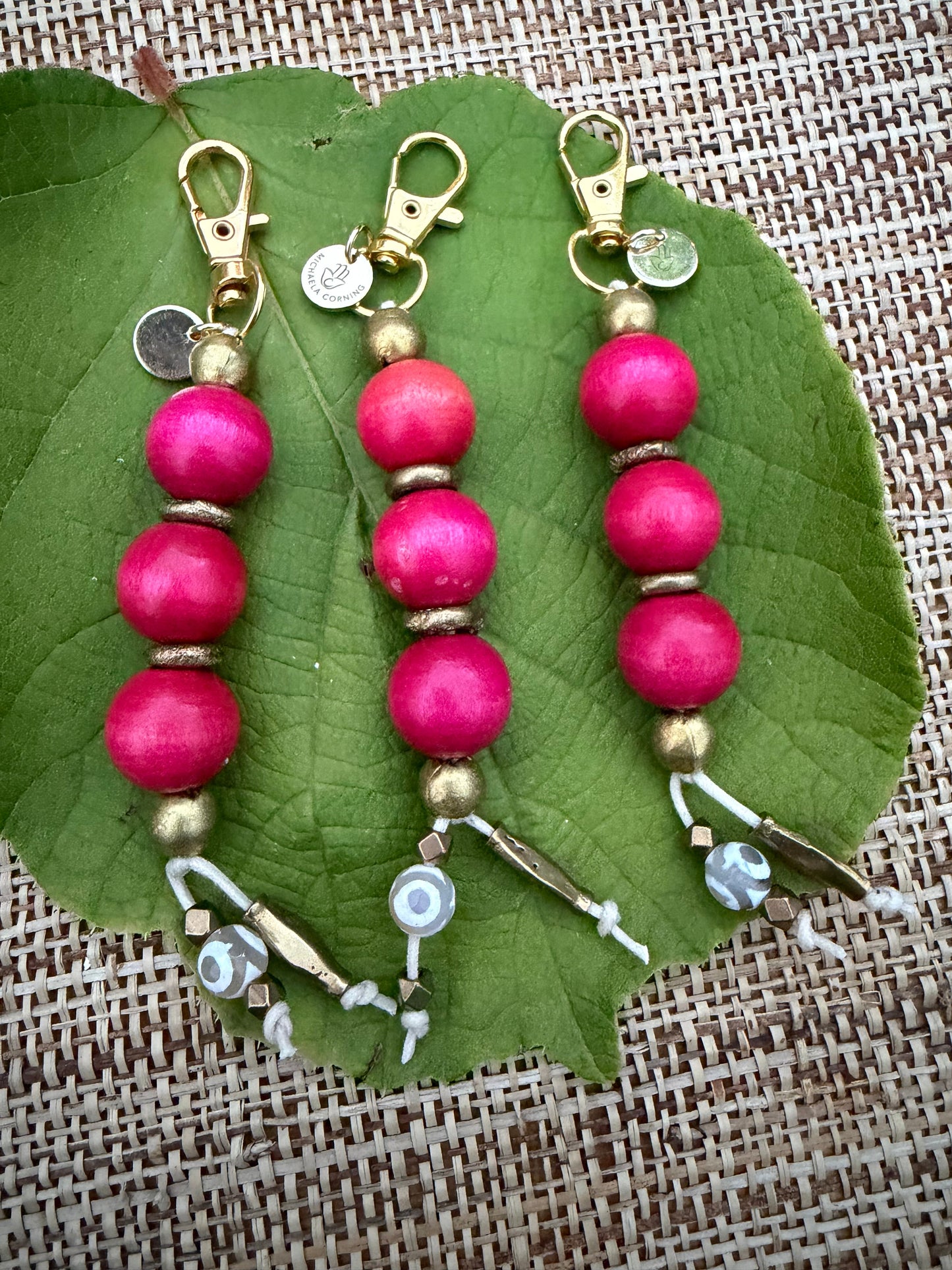 The Fire She Carries — Handmade Bag Jewelry