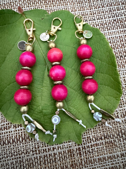 The Fire She Carries — Handmade Bag Jewelry