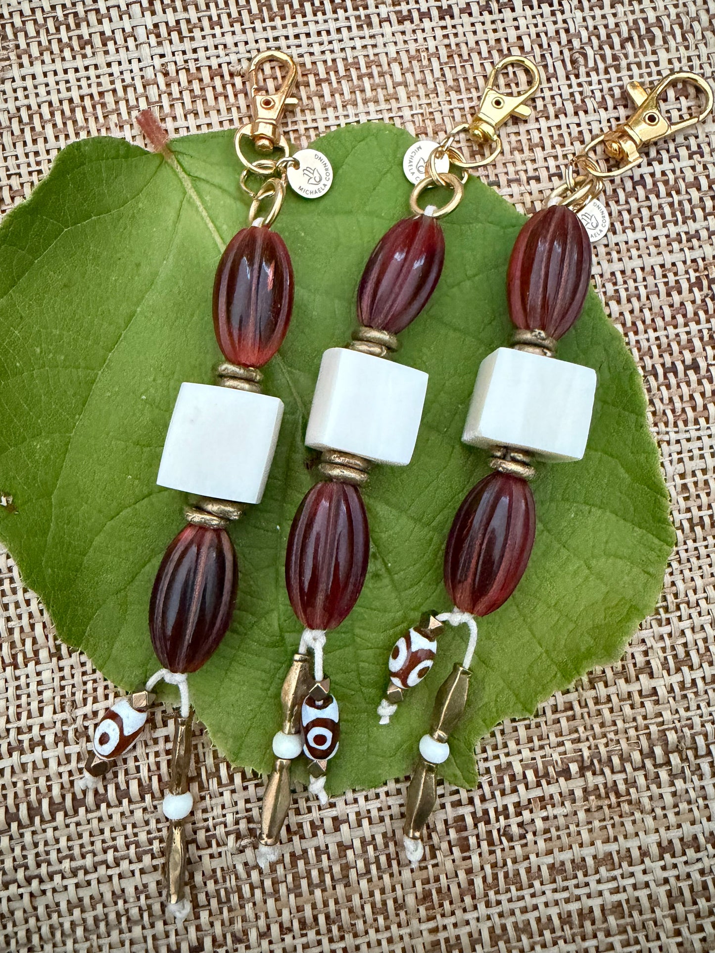 The Protection She Carries — Handmade Bag Jewelry