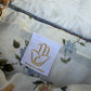 The Daisy Rose — Light-Wash Upcycled Denim Convertible Bag