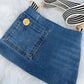 The Watermelon Resistance — Double Pocket | Upcycled Denim Convertible Bag