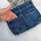 The Watermelon Resistance — Upcycled Denim Convertible Bag