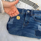 The Watermelon Resistance — Upcycled Denim Convertible Bag