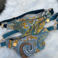 Wanderlust Paisley — Upcycled Quilt Waist Bag
