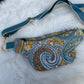 Wanderlust Paisley — Upcycled Quilt Waist Bag