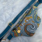 Wanderlust Paisley — Upcycled Quilt Waist Bag