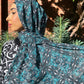 Chiffon Hijab: Mediterranean Ocean Paisley