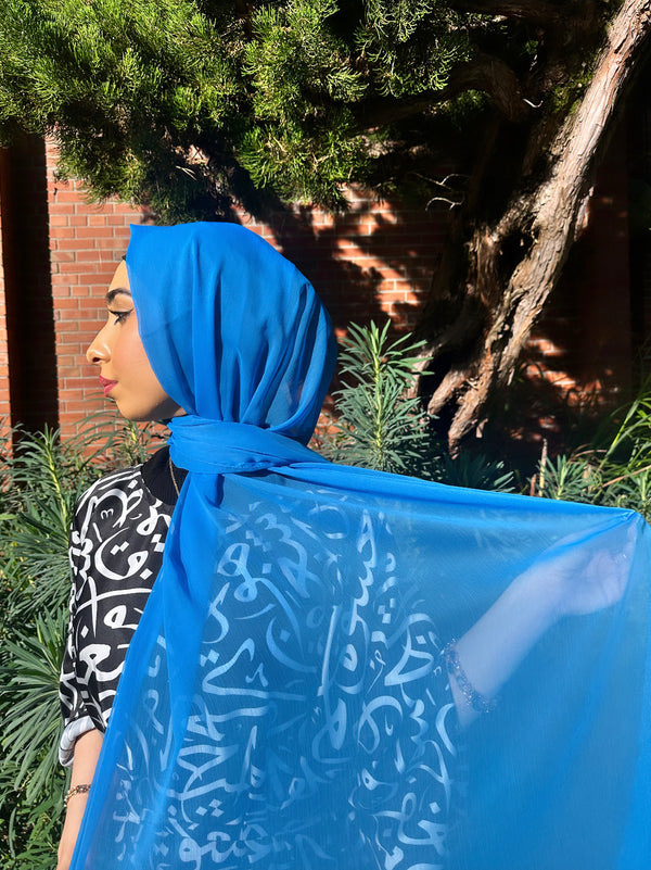 crinkle chiffon hijab