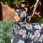 Chiffon Hijab: Navy Antique Floral