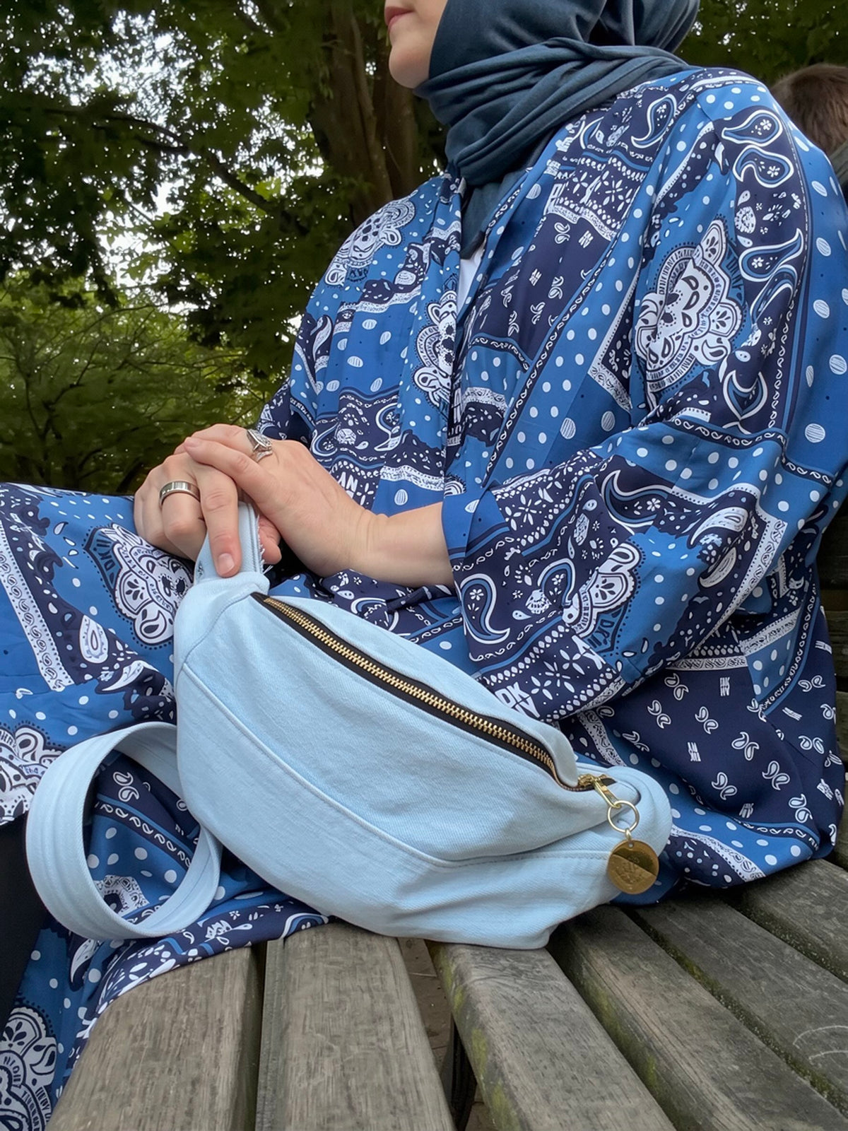 Nour Oversized Abaya - Americana Road Trip