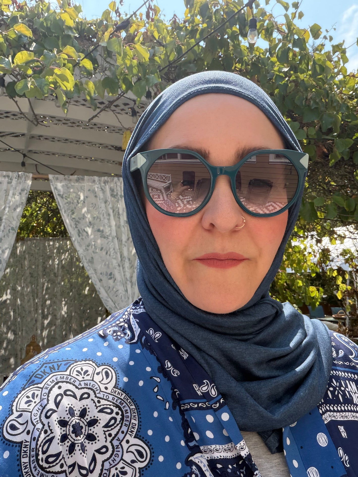 Nour Oversized Abaya - Americana Road Trip