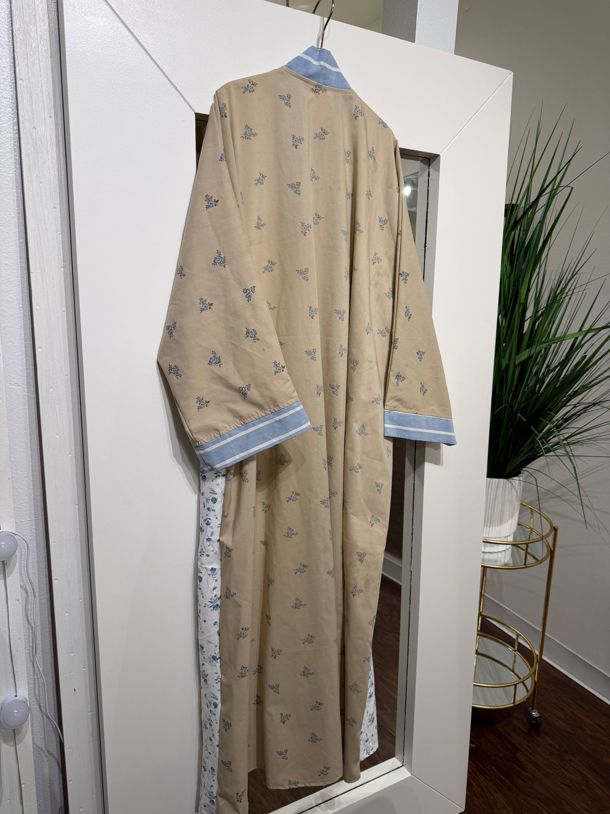 Upcycled Pocket Anorak Abaya — French Countryside